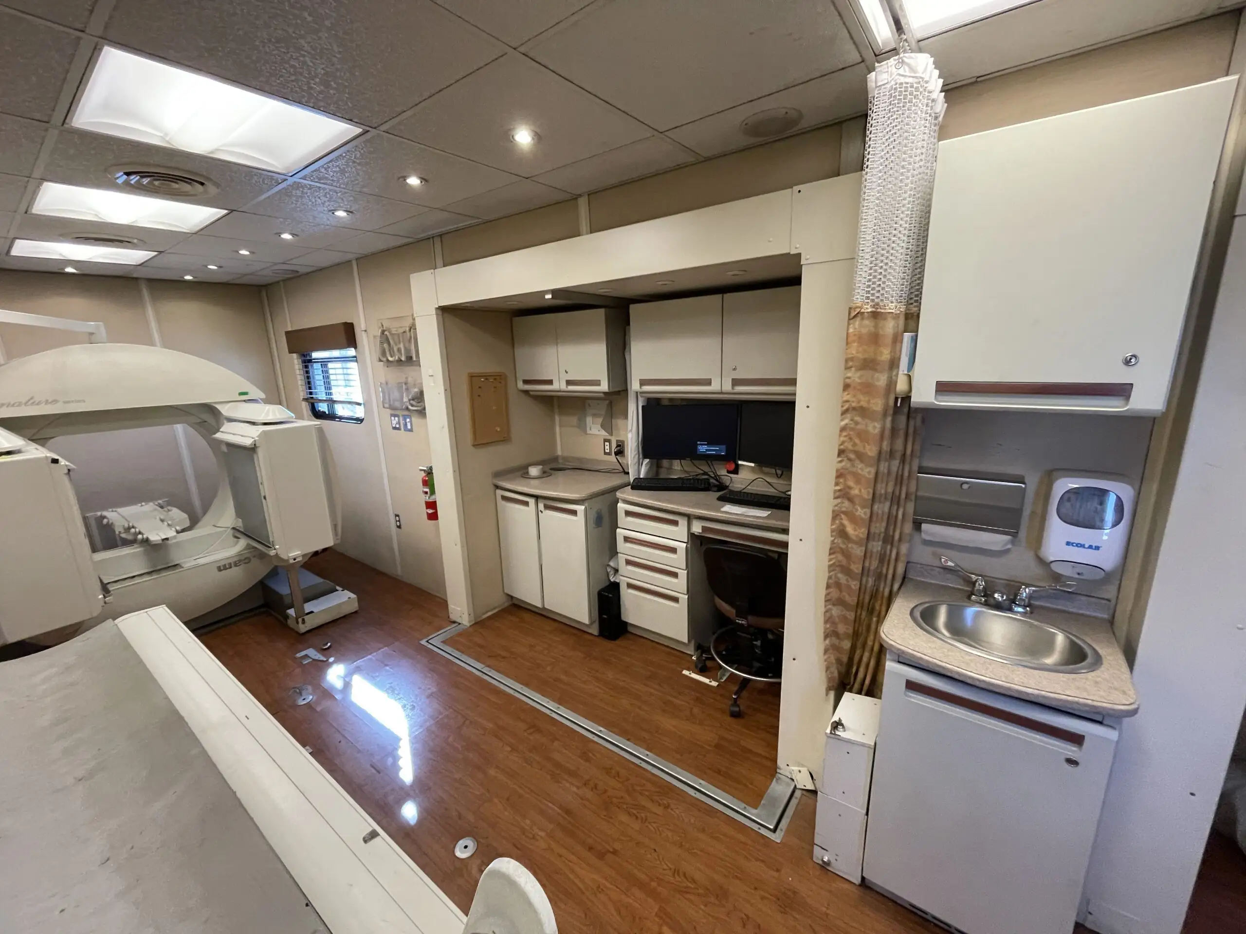 Interior of 2012 Mobile Medical Clinic