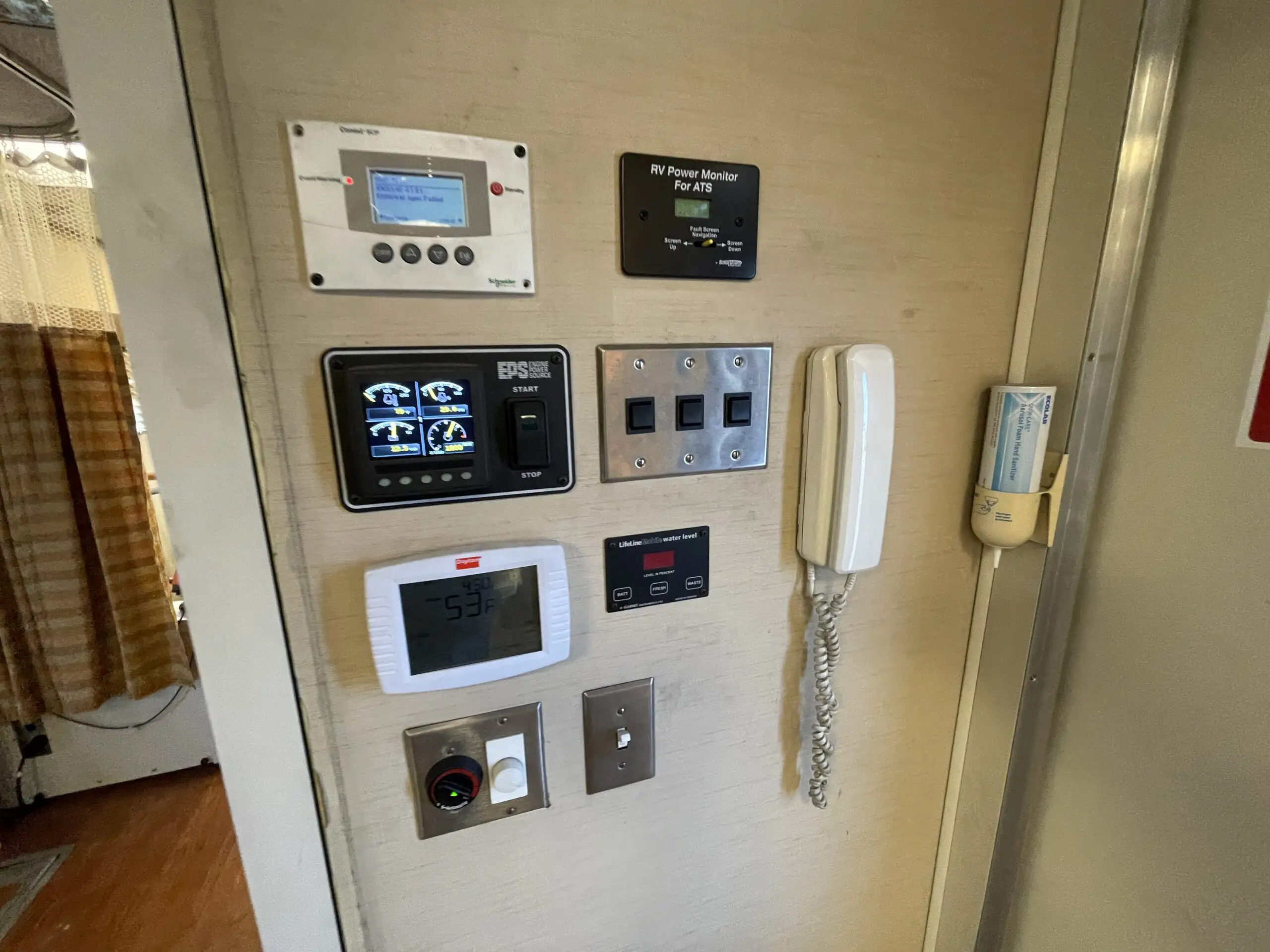 Interior of 2012 Mobile Medical Clinic