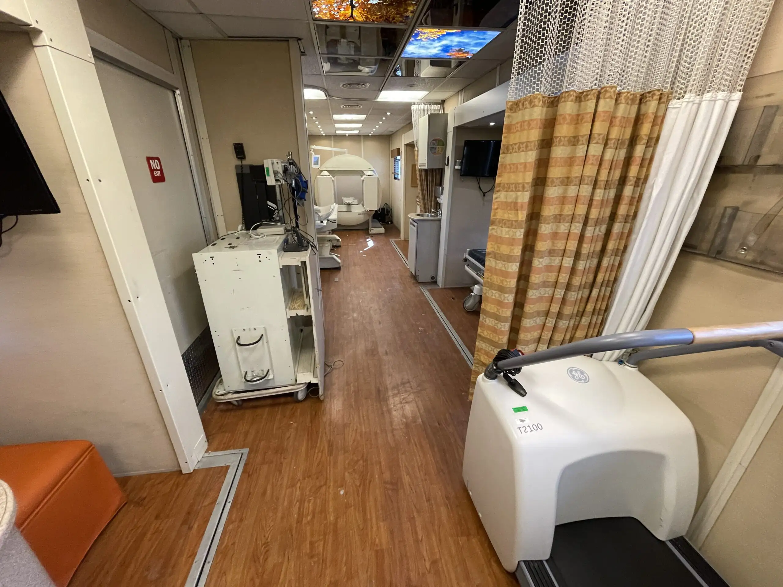 Interior of 2012 Mobile Medical Clinic