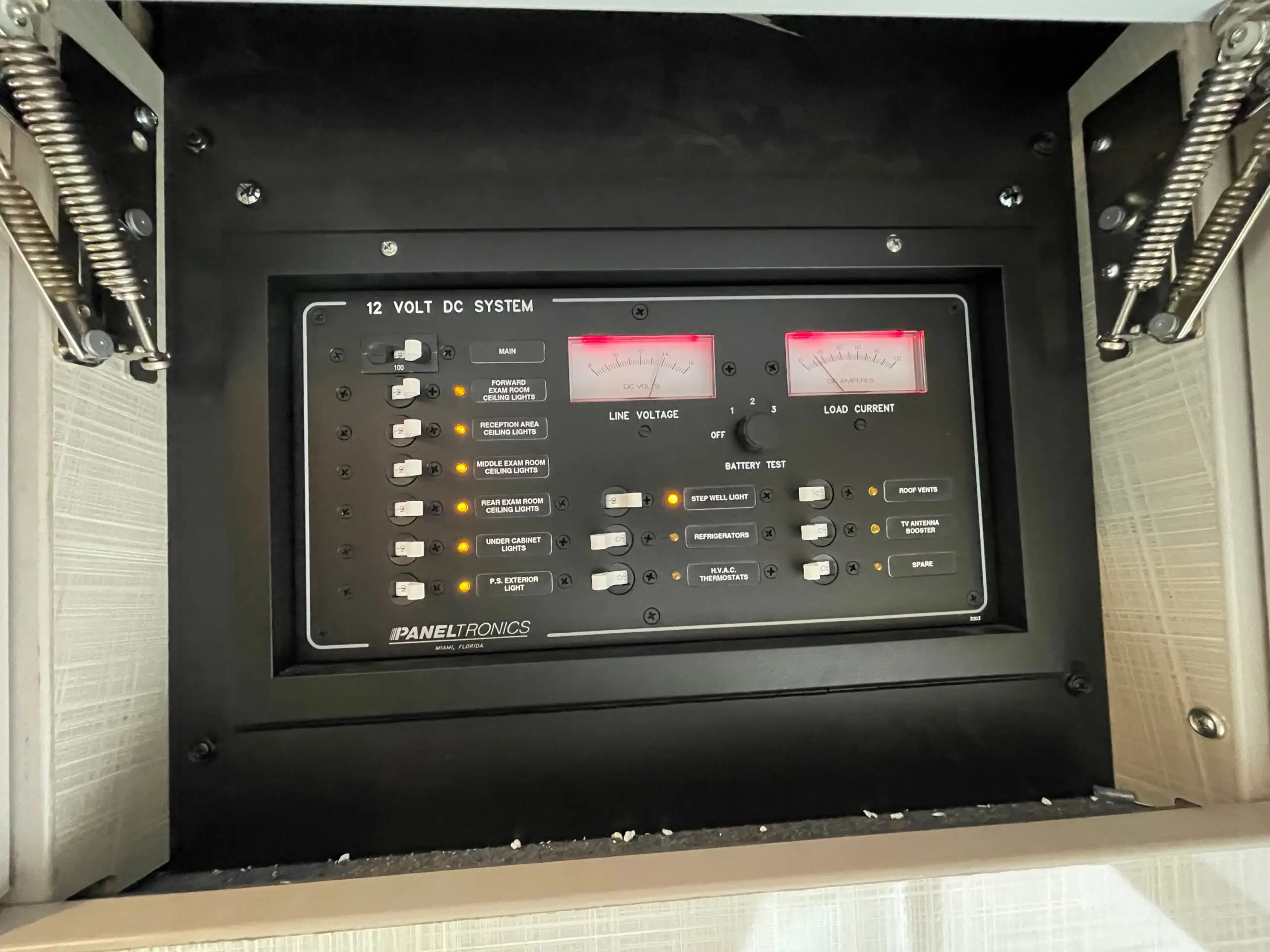 Interior of a 2018 Farber Mobile Medical Clinic