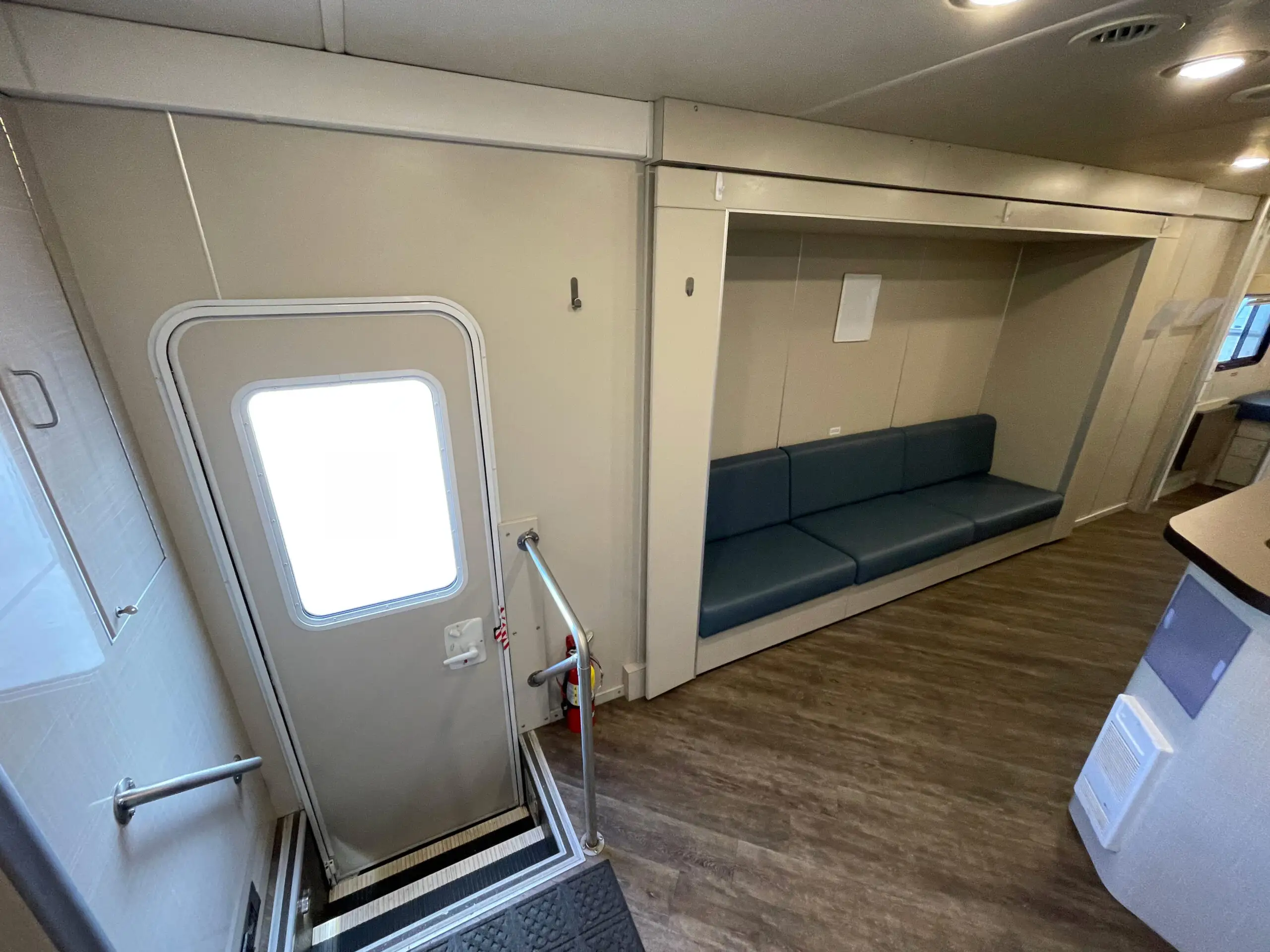 Interior of a 2018 Farber Mobile Medical Clinic