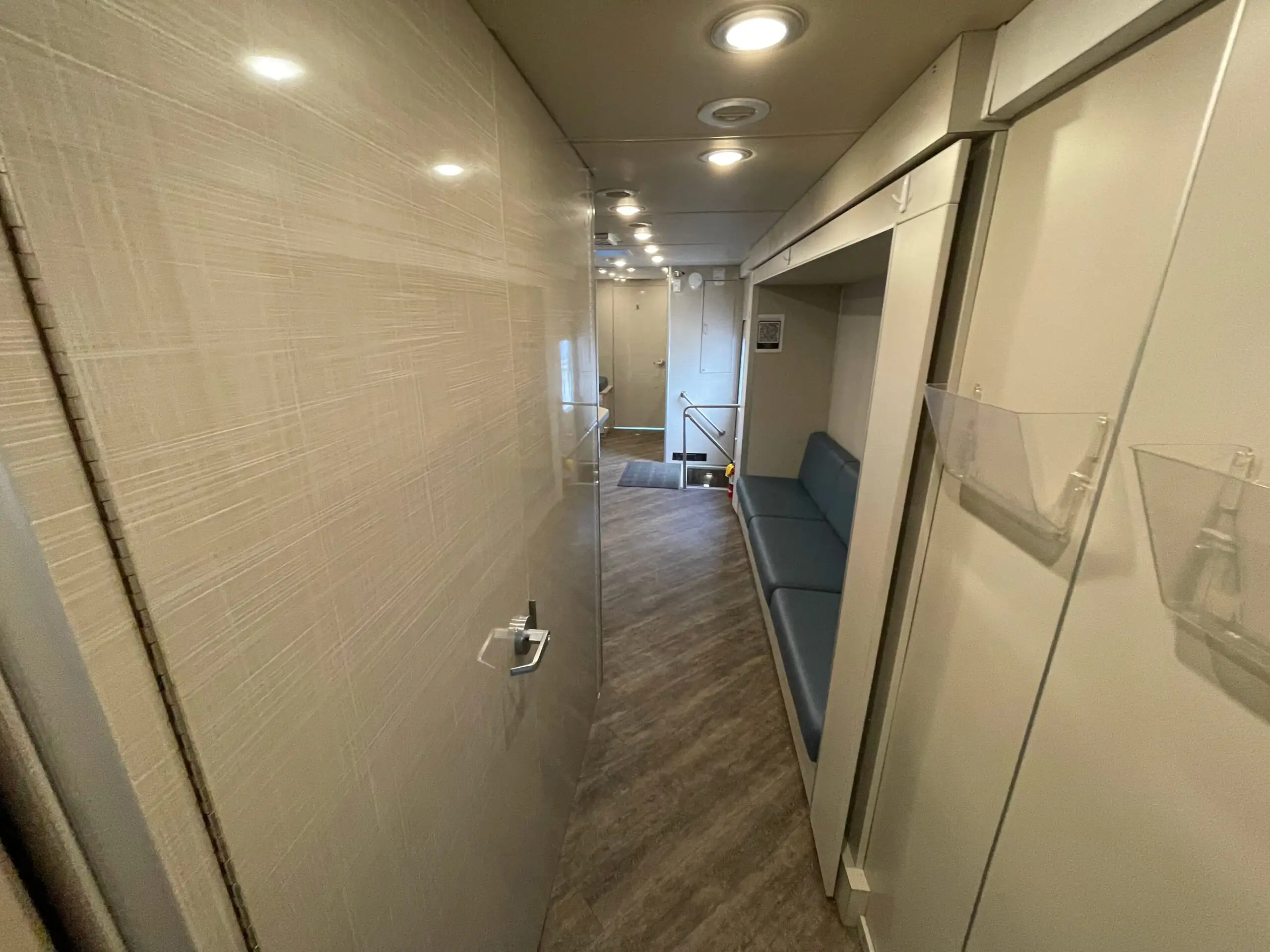 Interior of a 2018 Farber Mobile Medical Clinic