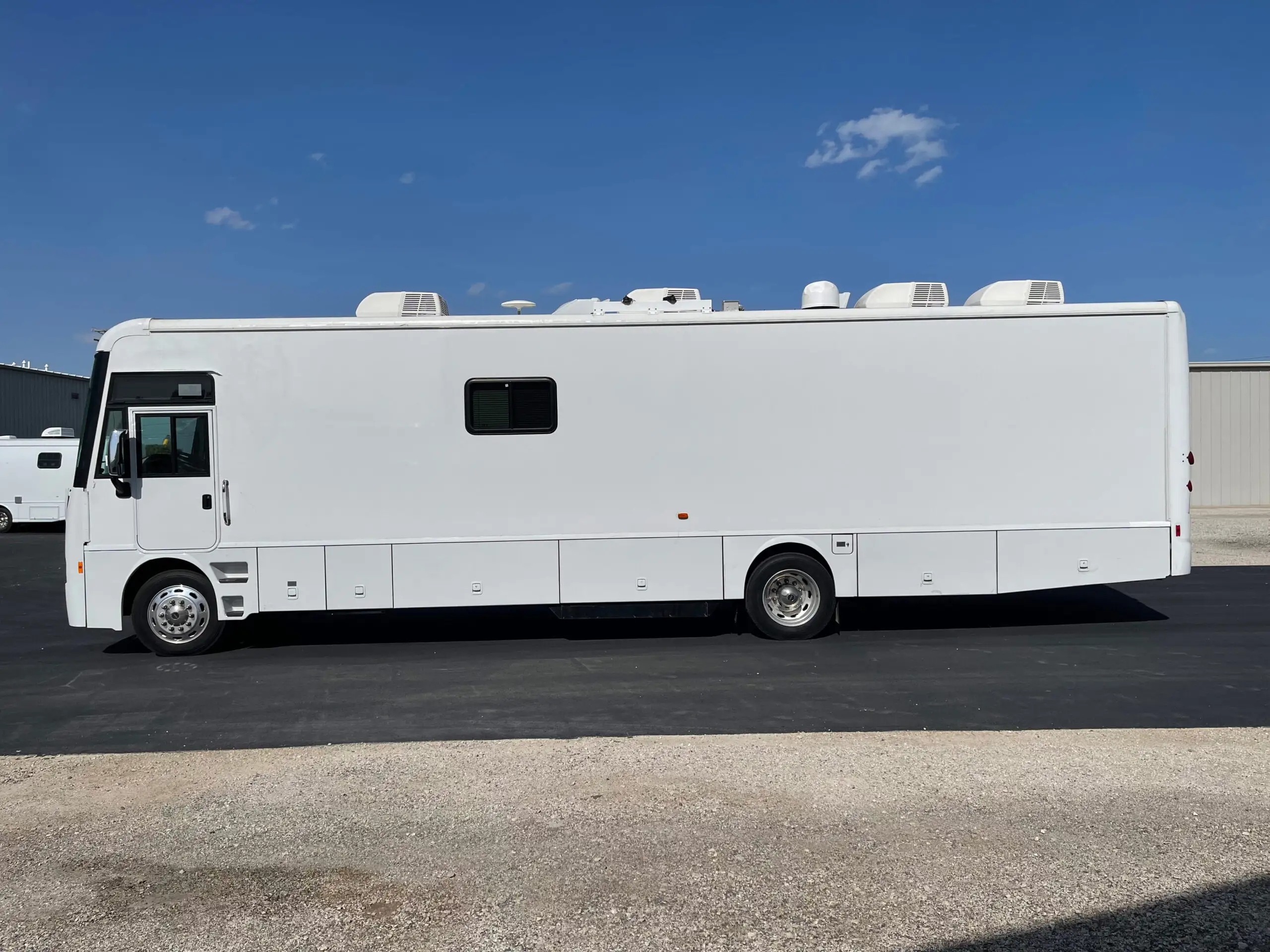 Exterior of a 2018 Farber Mobile Medical Clinic