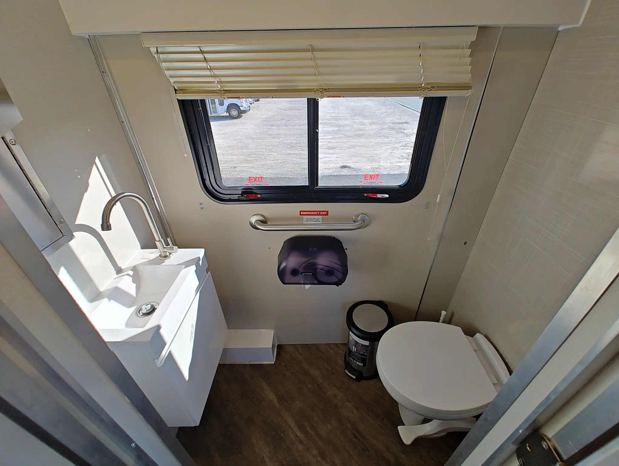 Interior of a 2018 Farber Mobile Medical Clinic