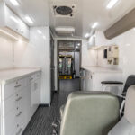 28ft two room ada mobile medical clinic with dual entry