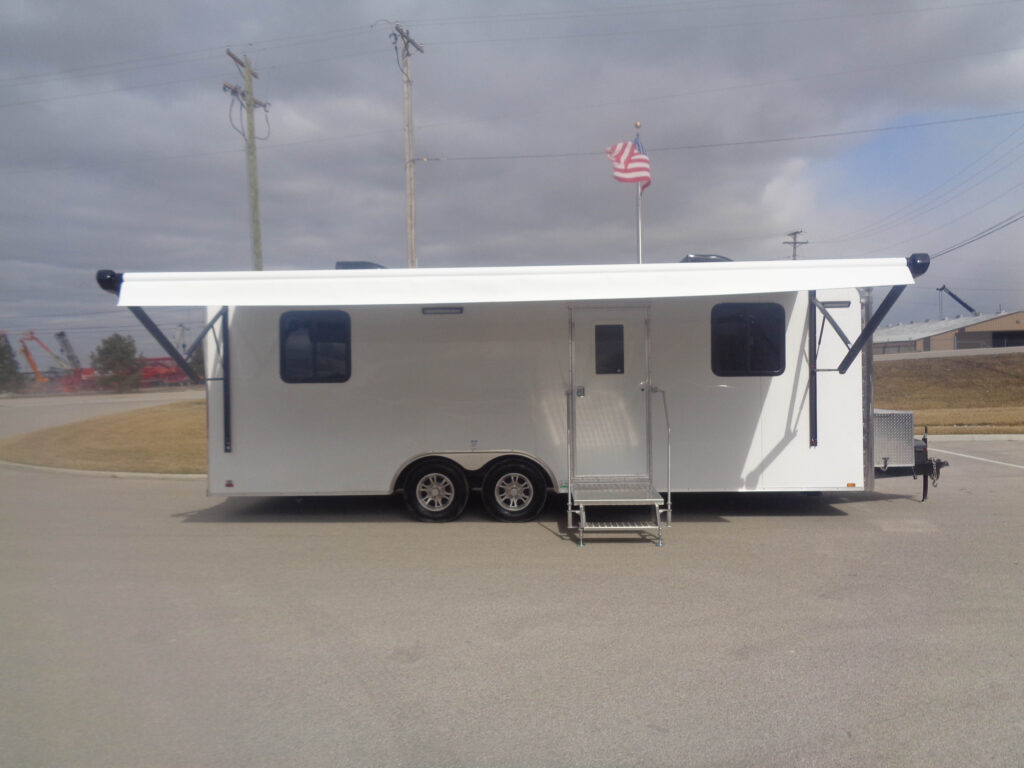 29ft three room mobile medical trailer