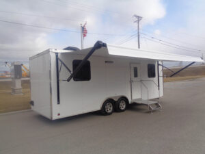 29ft three room mobile medical trailer