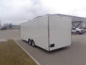 29ft three room mobile medical trailer