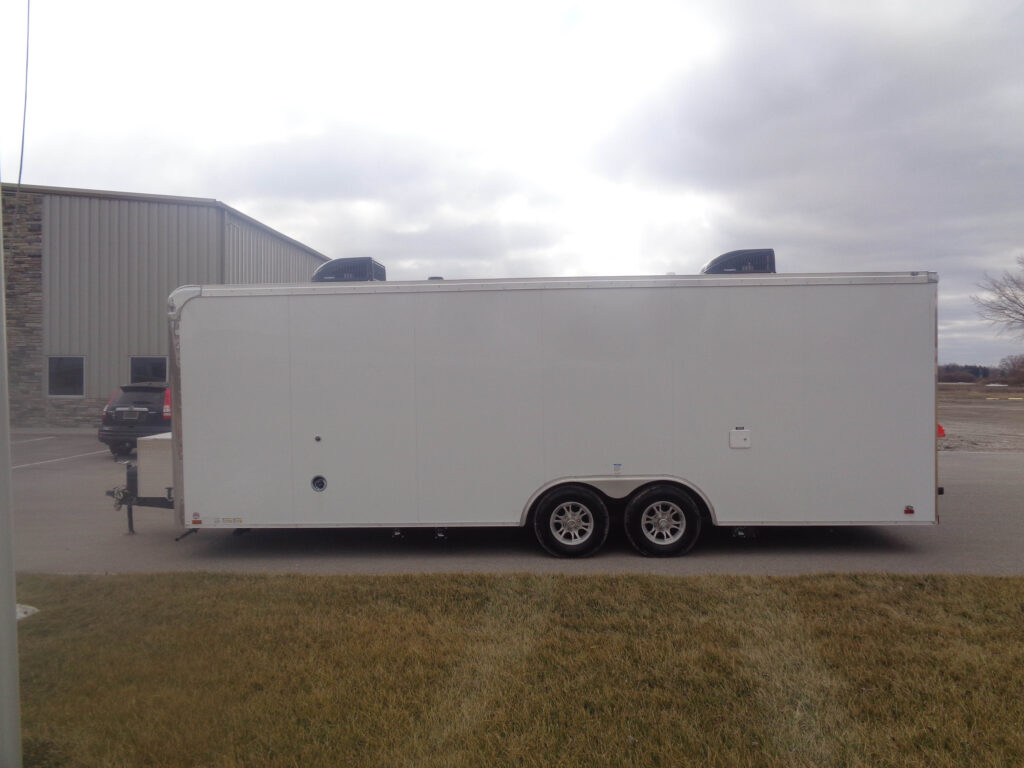 29ft three room mobile medical trailer