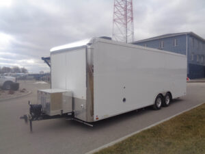 29ft three room mobile medical trailer