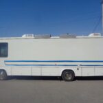 Exterior of a used 1999 mobile medical clinic for sale