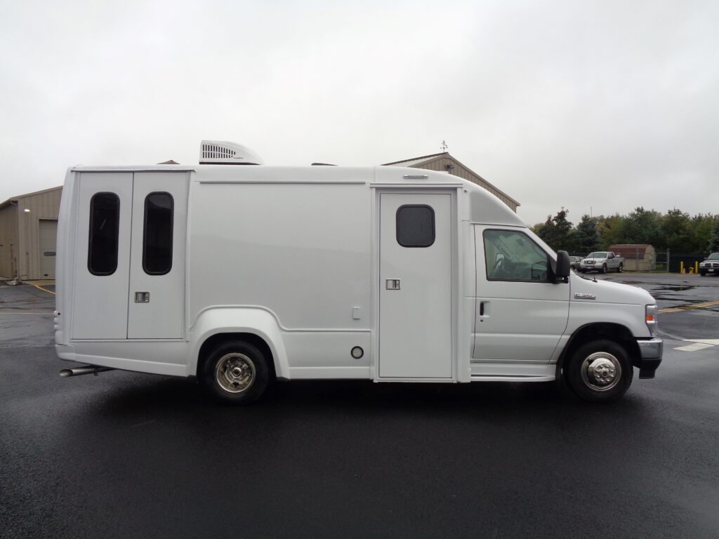 The outside of a One Room Mobile Medical Clinic ADA, Group B
