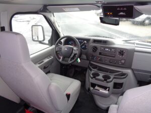 The inside of a One Room Mobile Medical Clinic ADA, Group B