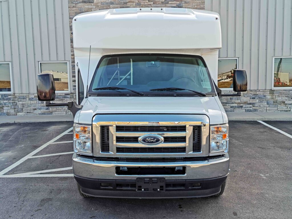 The outside of an Exam Room and Blood Draw Station Mobile Health Vehicle, Group C