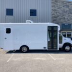 The outside of a Exam Room and Blood Draw Station Mobile Health Vehicle, Group C