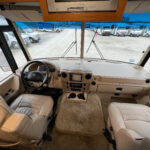 Interior of a used 2006 mobile medical clinic for sale.
