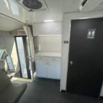 The inside of a Exam Room and Blood Draw Station Mobile Health Vehicle, Group C