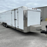 Exterior of a 2010 mobile office trailer for sale