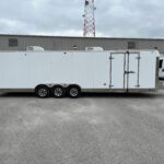 Exterior of a 2010 mobile office trailer for sale