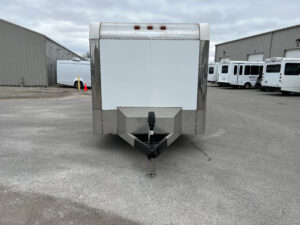 Exterior of a 2010 mobile office trailer for sale