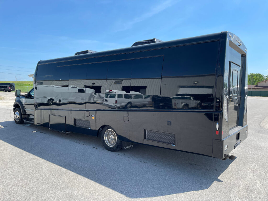 Exterior of a 2019 mobile medical clinic for sale.