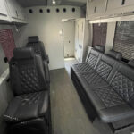 Interior of a 2019 mobile medical clinic for sale.