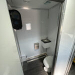 Interior of a 2021 Mobile Medical Trailer for sale