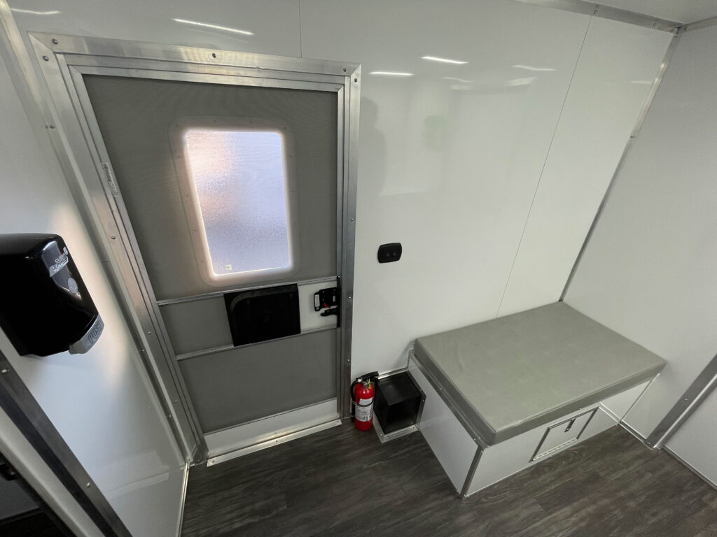 29ft three room mobile medical trailer