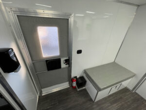 29ft three room mobile medical trailer