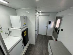 29ft three room mobile medical trailer