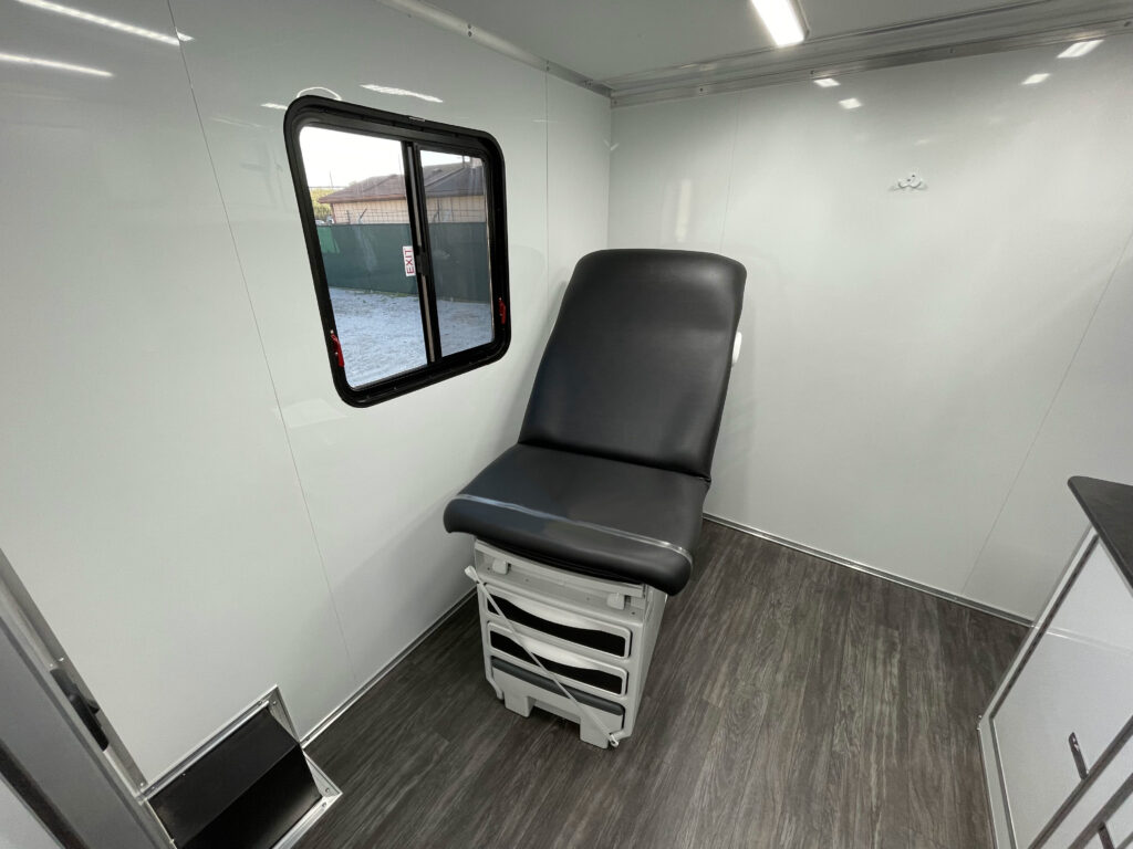 29ft three room mobile medical trailer