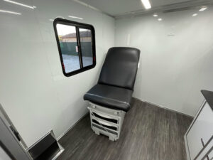 29ft three room mobile medical trailer