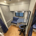 Interior of a used 2014 farber specialty clinic for sale