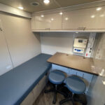 interior of a 2018 Farber Mobile Medical Clinic