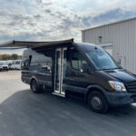 Exterior of a 2016 mobile medical clinic sprinter for sale.