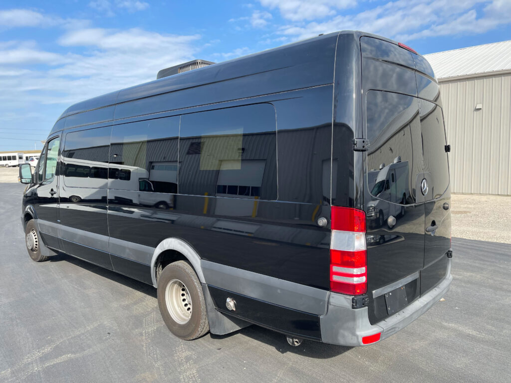 Exterior of a 2016 mobile medical clinic sprinter for sale.