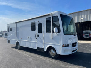 Exterior of a 2019 mobile medical clinic for sale