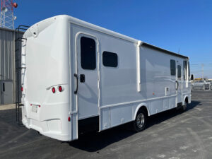 Exterior of a 2019 mobile medical clinic for sale