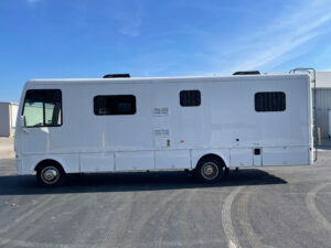 Exterior of a 2019 mobile medical clinic for sale