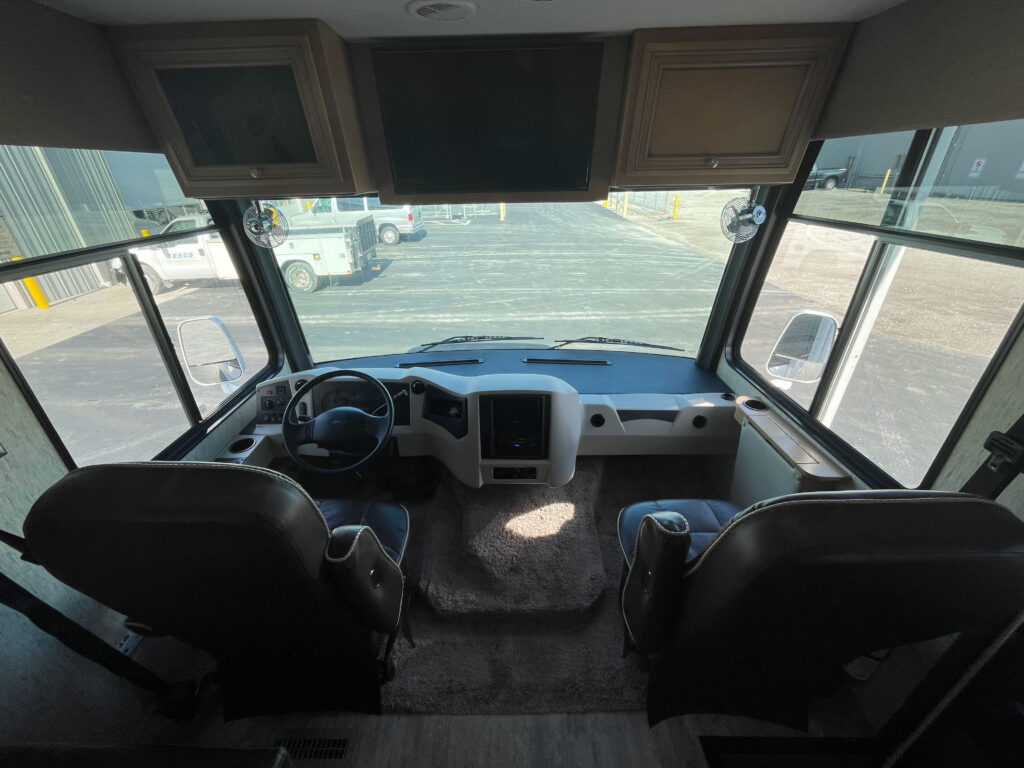 Interior of a used 2019 mobile medical clinic for sale