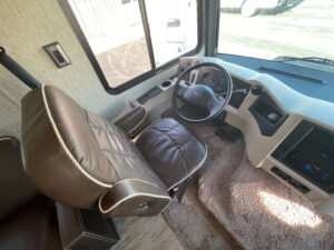 Interior of a used 2019 mobile medical clinic for sale