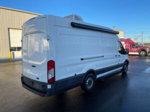 Exterior of a used 2017 mobile specialty clinic for sale.