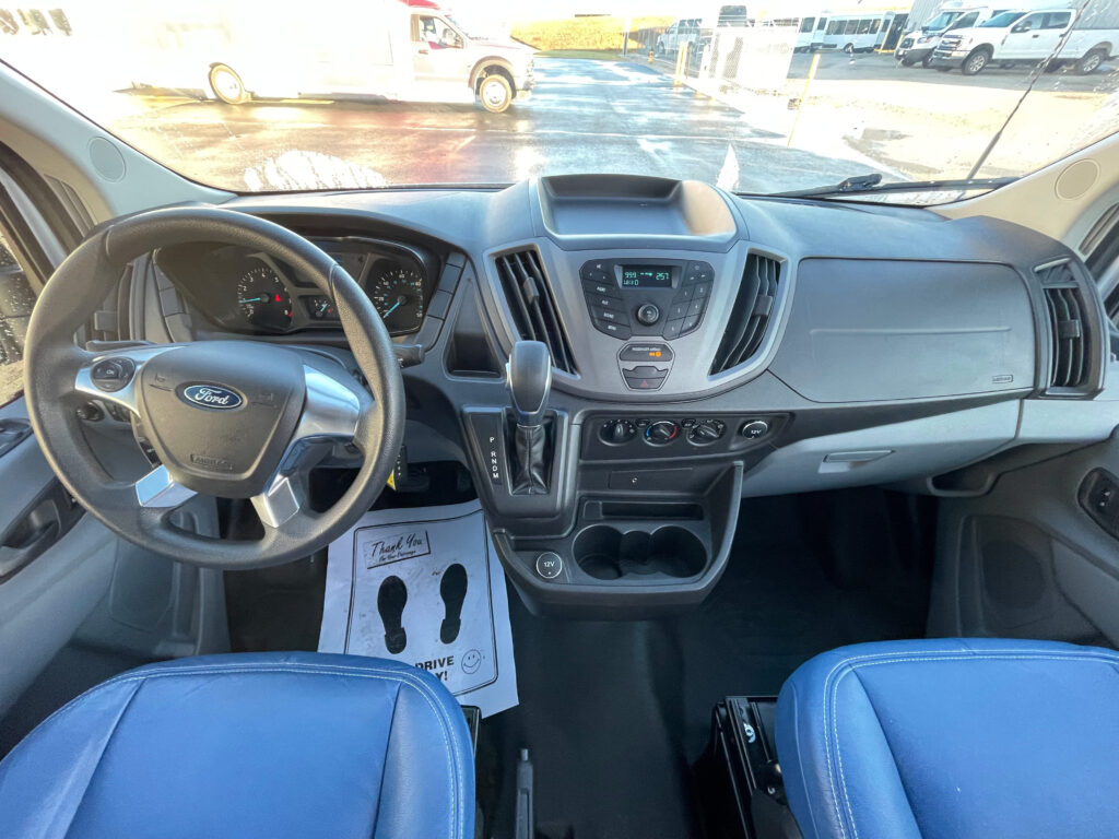 Interior of a used 2017 mobile specialty clinic for sale.