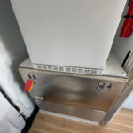 Interior of a used 2022 mobile medical clinic for sale