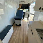 interior of a used 2022 mobile medical clinic for sale