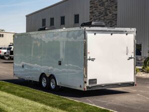 29ft three room ada mobile medical trailer