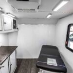 29ft three room ada mobile medical trailer