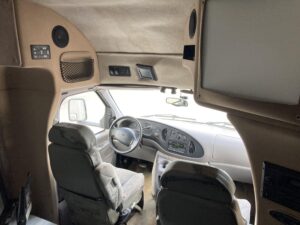 Interior of a used 2001 Mobile Medical clinic for sale