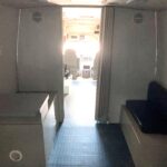 Interior of a used 2001 Mobile Medical clinic for sale