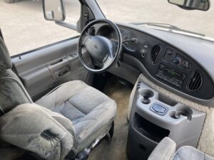 Interior of a used 2001 Mobile Medical clinic for sale